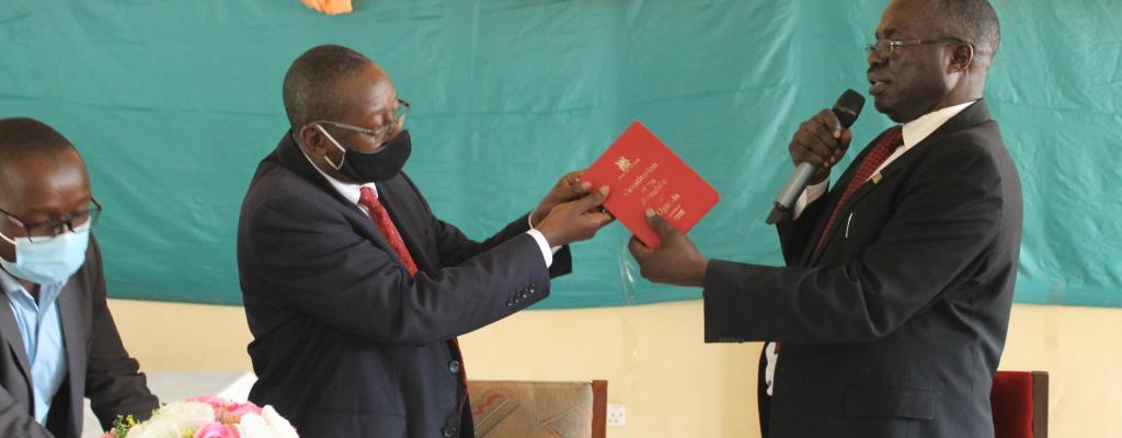 Handover and takeover of the office of the Chief Administrative Officer of Kitgum District Local Government 