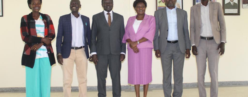 Group photo with the district leadership